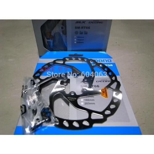 SLX SM-RT66 rotor 6 bolts bicycle bike disc brake rotors RT66