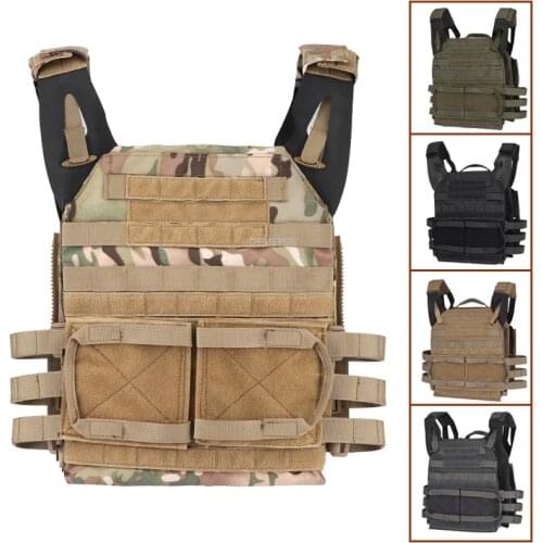 Tactical Vest Adjustable Military Airsoft Armor JPC Molle Vest Outdoor CS Wargame Paintball Airsoft Vest Military Equipment