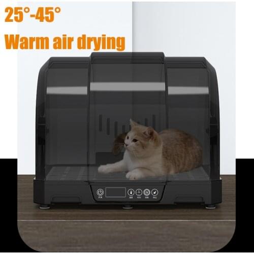 Pet Water Blowing Machine 220V Pet Drying Box Automatic Disinfection Sterilization Cat Dog Bathing Dryers And Blowing Hair Dryer