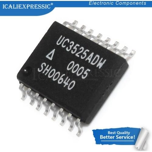 10PCS UC3525ADW SOP-16 UC3525ADWTR UC3525ADWR UC3525 SOP16 SG3525A SG3525ADW UC3525A 7.2MM