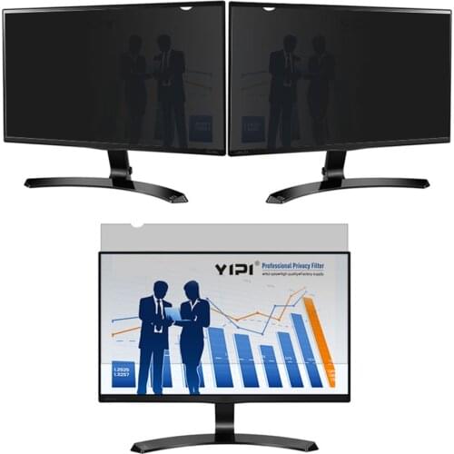 Privacy Screen Filter Reversible High-transmittance 30° Invisible Anti-UV Anti-glare Film for 19'' Monitor 16:10 Aspect Ratio