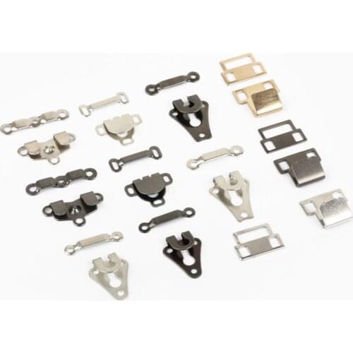 20 Sets Gun black Hook and Eye Fasteners Garment Hook Pants Hook for Dress Skirt Trousers Bra Sewing DIY Clothing accessories