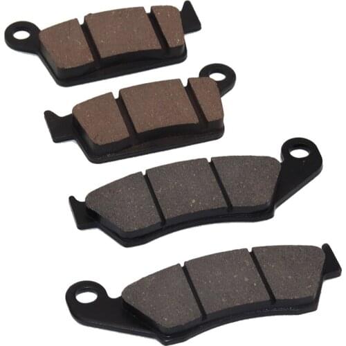 4pcs/set Motorcycle Front Rear Brake Pads Disc For SUZUKI RM 125 250 RM125 RM250 DR-Z 400 DRZ400 DR 650
