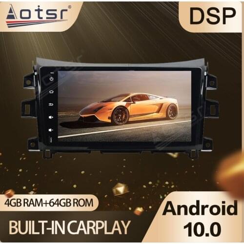 Android 10.0 64GB PX6 Car DVD Player GPS Navigation For NISSAN NP300 Navara Car Radio Audio Head Unit Multimedia Screen Stereo