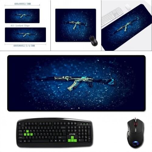 Mairuige Super Big Large Size Table Mat Mouse Pad for Csgo Gamer and Guns Lovers Locked Edge High Quality Rubber Cs Go Desk Mats
