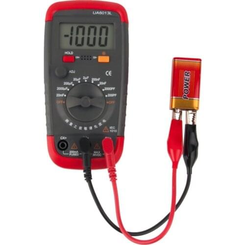 UA6013L Auto Range Digital LCD Capacitor Capacitance Test Meter Multimeter Measurement Tester Meter