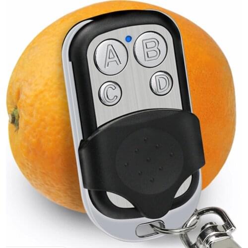 Door Remote 433MHz 4 channel remote control use all 433 MHz fixed code key chains car home and garage 1 pcs