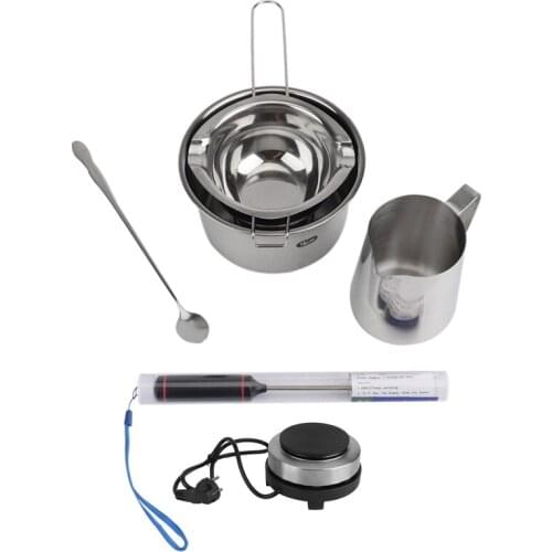 Electric Heater Stove with Beeswax Melting Pot Candle Making Beeswax Melter Beeswax Heateter Wax Melting DIY EU PLUG