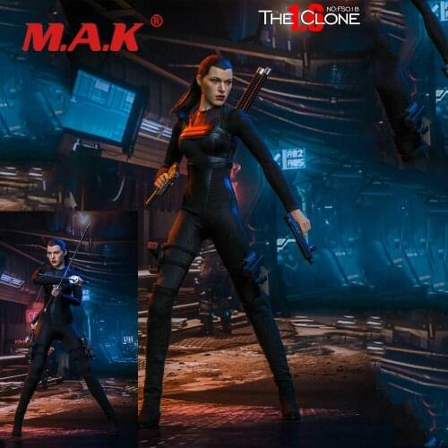 FS018 1/6 Full Set Action Figure The Clone Alice 2.0 12'' Female Model Fans Holidays Christmas Gifts Swtoys Toys