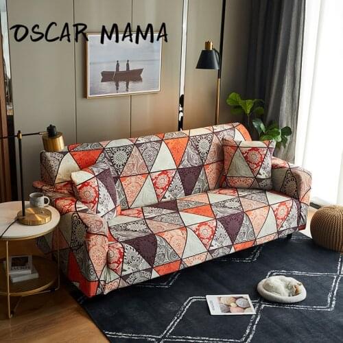 Geometry Scandinavian Stripe Relax African Morocco Modern Living Room Corner Sofa Cover Armchairs Extensible Tropical Decoration