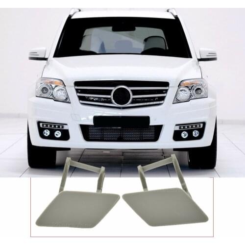 Left or Right Front Headlight Washer Caps A2048600108 A2048600208 for Mercedes-Benz W204 GLK350 2010-2012