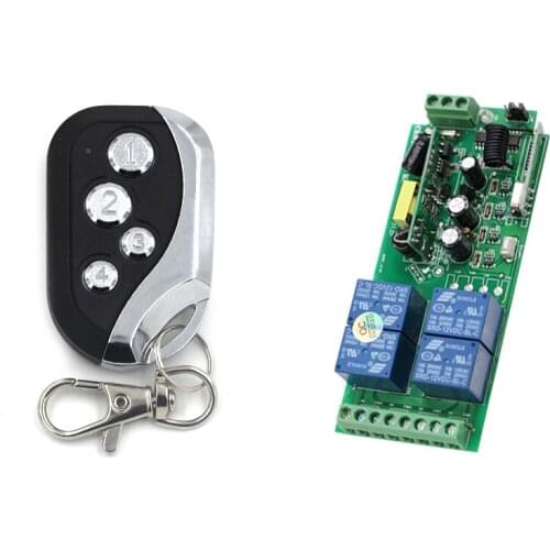 Hot AC85V-250V RF Wireless Remote Control System Smart Home Control Receiver Board & Transmitter RF Radio Remote Control