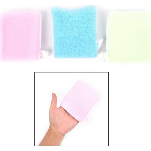 1PC Natural sponge Beauty Reusable Facial Cloth Face Towel Makeup Remover Cleansing Glove Tool 10*8.5CM