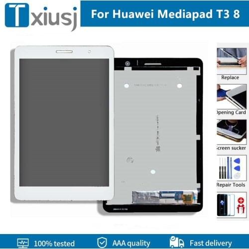 Original For Huawei Honor Play Meadiapad 2 KOB-L09 MediaPad T3 KOB-W09 Mediapad T3 8.0 LTE 8" LCD Display with Touch Screen