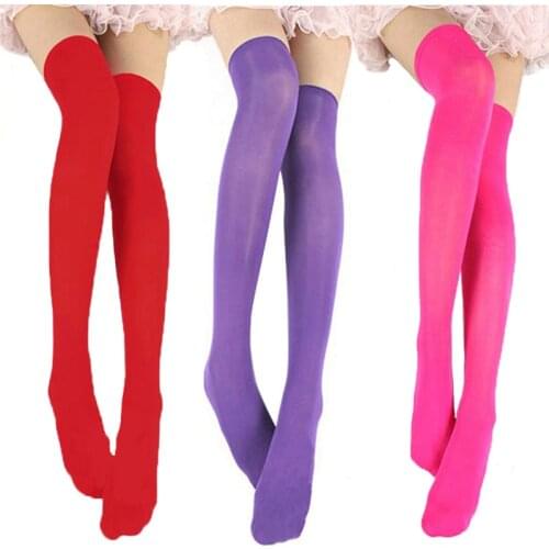 Sexy women knee socks female spring and autumn winter warm stocking Japanese high stockings pure medias