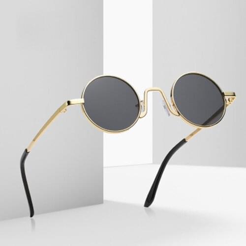 Samll Round Sunglasses Sexy Colorful Men Women Famous Brand Designer Fashion Sun Glases UV400 Sunglass Retro Female for Women