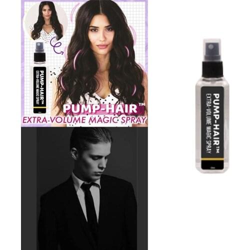 PUMP-HAIR Extra-Volume Magic Spray Hairspray Hair Styling Spray Strong Hair Styling Gel Contains Dense Hair Fibers Spray