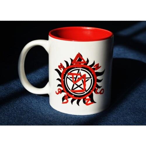 Supernatural Dean Sam Castiel bobby impala Pentacle cool mug cup