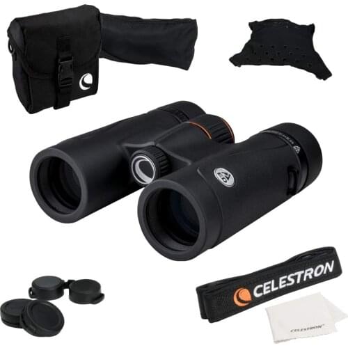 Celestron TrailSeeker Compact 8X32HD Lightweight Night Vision High Power Long Range Birds Watching Outdoor Astronomy Telescope