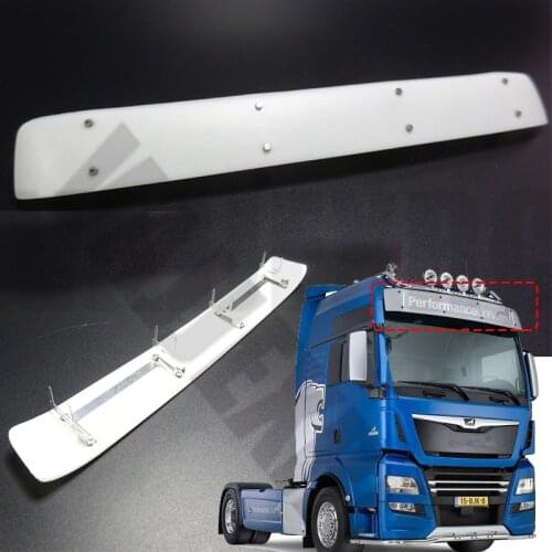 Upgrade Accessory Sun Visor for 1/14 Remote Control TAMIYA Tractor MAN TGX