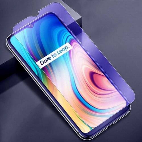 Tempered Glass for OPPO Realme C2 2020 C2S C3 C3i C11 C12 C17 C15 C25S Anti Blue Screen Protector for Realme V3 V5 Narzo 10 10A