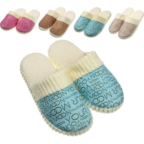 Winter Warm Mens Slippers Couple Women Men Slippers for Home 2020 Non Slip Women Shoes Indoor Soft Soles Household Slippers