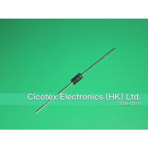 50pcs/lot SR2100 2A 100V DO-15 2100 SCHOTTKY BARRIER RECTIFIERS Diodes SR2100TR SR2100T/B