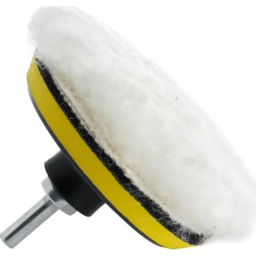 New 8Pc 4" Sponge Polishing Waxing Buffing Pads Kit Compound Polish For Auto Car