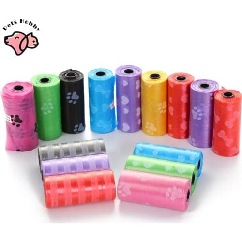 Biodegradable Pet Dog Poop Bags Dispenser Collector Scoop Holder Zero Waste Dog Pooper Bags Puppy Cat Garbage Bag Pets Supplies