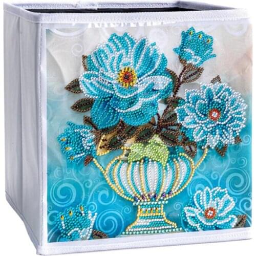 DIY Flower Diamond Painting storage box Special Shaped Diamond Mosaic For Bedroom Cross Stitch Diamond Embroidery Diamond Art