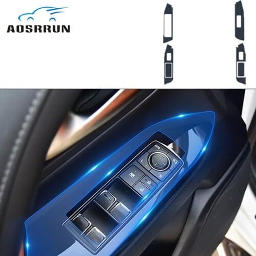 For Lexus GS 2012 2013 2014 2015 2016 TPU transparent protective film Door panel/armrest film Car Accessories