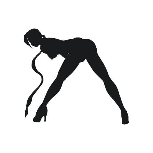 Urban fashion beautiful seductive sex love pose SM sexy bunny girl women lady home wall sticker decor wallpaper murals art Vinyl