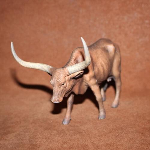 Pvc figure model toy Ancora longhorn cow