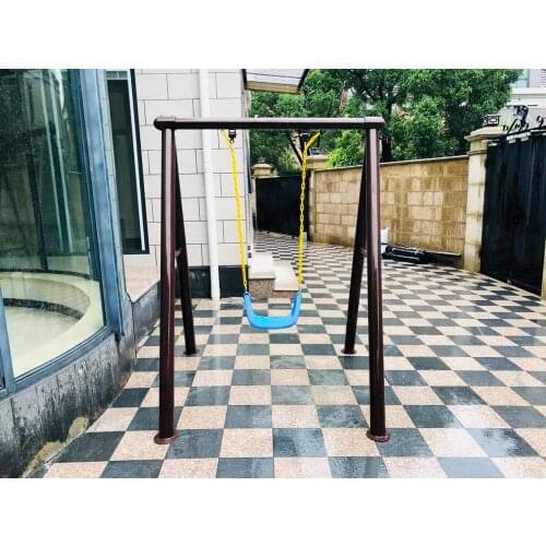 Outdoor baby swing chair playground childrens plastic slide garden toys seat kids monkey bars set children child swing nest Q04