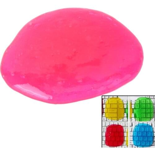 New 1Pcs Soft Sticky Glue Gel Dust Dirt Cleaning Magic Cleaning Gel Keyboard Computer Cleaner Gel Color For Laptop Phone Car
