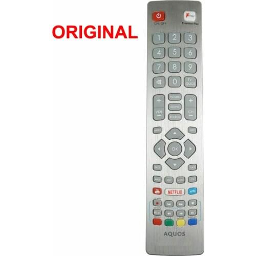 New Original Remote Control SHWRMC0121 with Netflix Youtube For Sharp Aquos Full HD Smart LED TV LC32HG5342KF LC40CFG3021KF