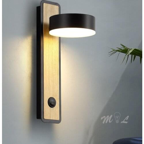 Modern Led Wall Lamps 5w Aluminum Wall Light Fixture Bathroom Lamp Mirror wall Sconces Living Room Bedroom Beside Lamp Home Deco