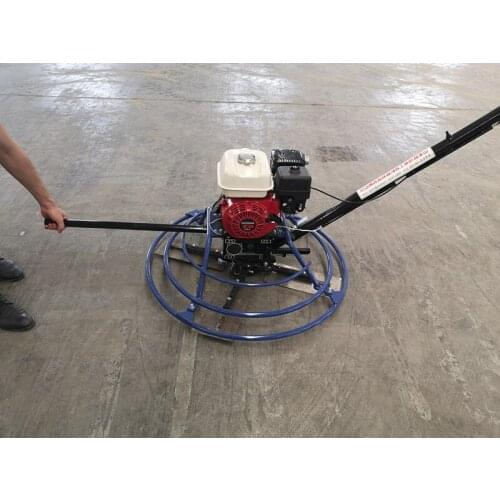 Concrete Power Trowel Machine Loncin G200F Engine Walk Behind