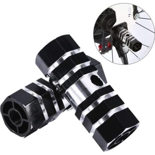 1 Pair Mountain Bike Pedals 3/8"Axle Sexangle Cylinder Aluminum Alloy MTB Cycling BMX Pegs Foot Rest Bicycle Parts 5 Colors