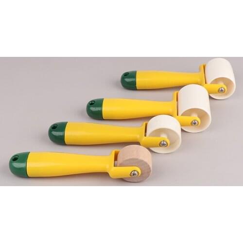 1pcs Seam Roller Roll And Press Quilting Tool Wallpaper Roller With Easy To Grip Handle For Quilting Sewing Print Ink Wallpaper