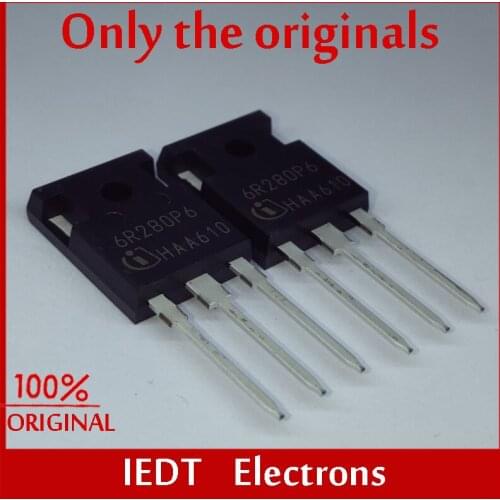 1 Uds. 6R280P6 IPW60R280P6 TO-247 650V 39A 100% nuevo y original