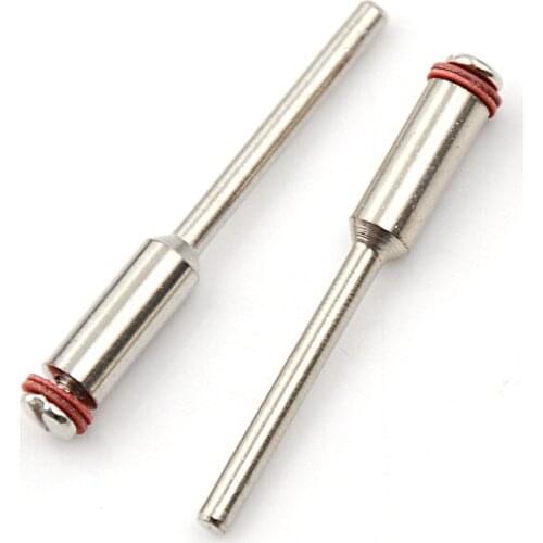 10Pc 3.175mm Diamond Cutting Disc Mandrels Polishing Wheel Mandrel Cutting Wheel Holder For Rotary Tool Dremel Accessories