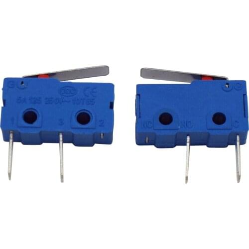 10pcs 250V 5A 3 Pin NO Tact Switch Sensitive Micro switch Micro Switches Handle KW11-3Z-1 Limit Switch Long life 1 million life