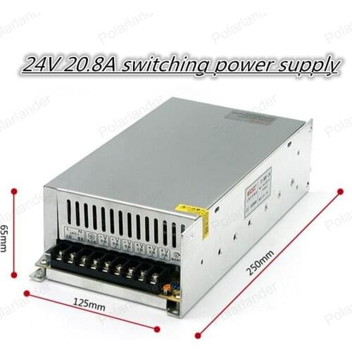 24V 20.8A 500W Single Output Switching for LED Strip light
