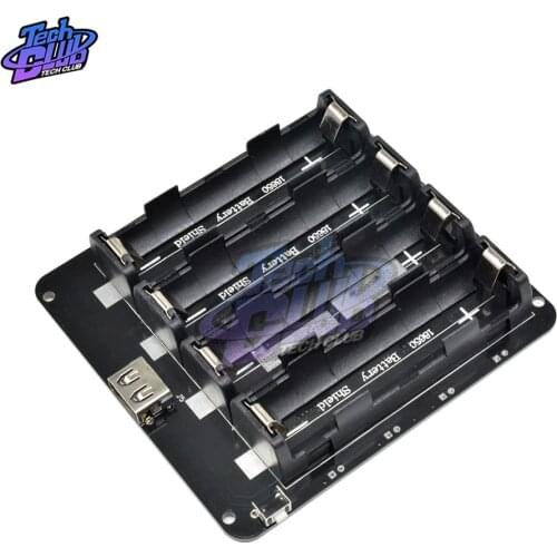 3V/1A 5V/3A 18650 Lithium Battery Shield Upgrade V9 Board 4 Slots Micro USB Port Battery Charging Module WiFi ESP8266 ESP32