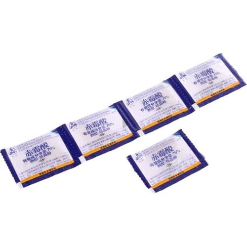 5Pcs Garden Gibberellic Acid GA3 75% Water Soluble White Plant Growth Powder