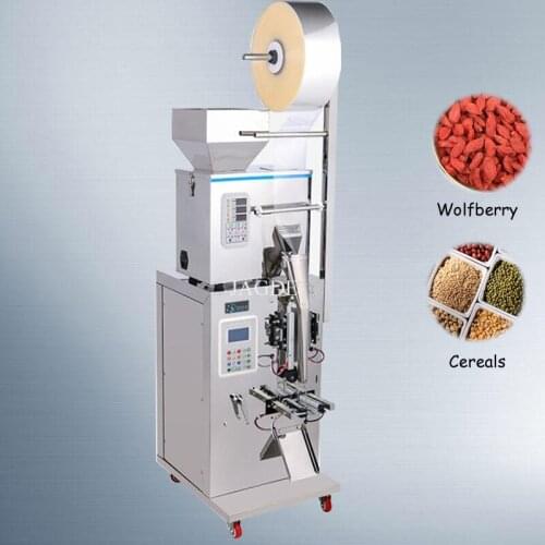 Automatic Vertical Small Three Side Sealing Packing Machine 1-100g Quantitative Granule Powder Condiment Packaging Machine