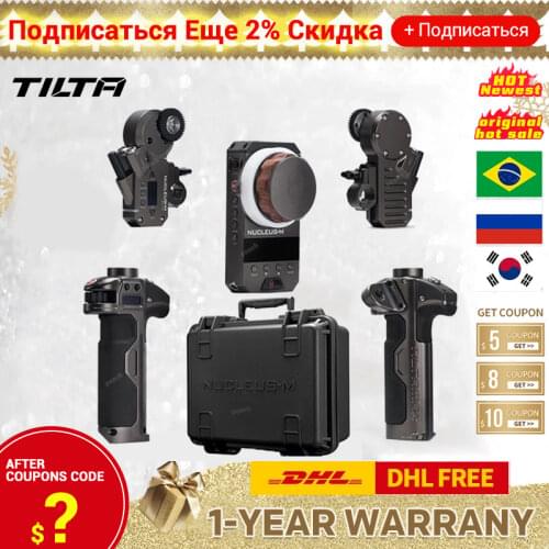 TILTA Nucleus-M Wireless Follow Focus Lens Control System Nucleus M for 3 Axis Gimbal for Arri RED Tilta Max for DJI RONIN S