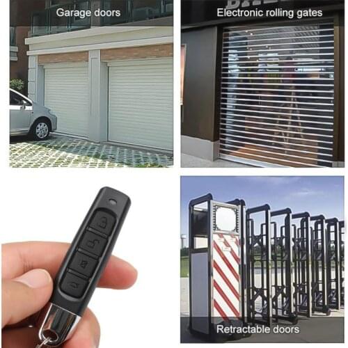 Wireless 433Mhz Remote Control Electric Cloning Gate Garage Door Auto Remote Control Receiver Module Electric Cloning Gate Doo