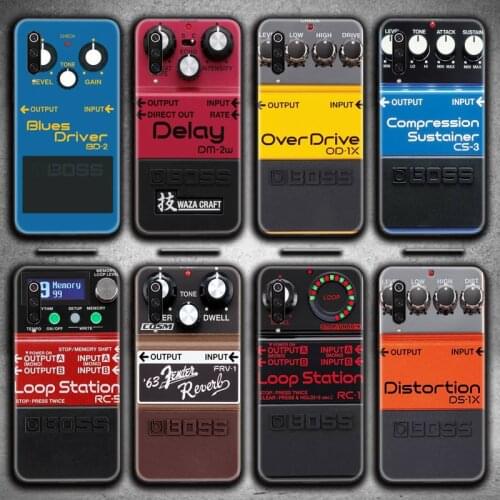 Boss Distorion Pedal Phone Case for Xiaomi Mi Note 10 Lite Mi 9T Pro xiaomi 10 CC9 9SE